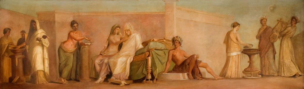 A Copy of The Aldobrandini Marriage, 1838 by George Richmond