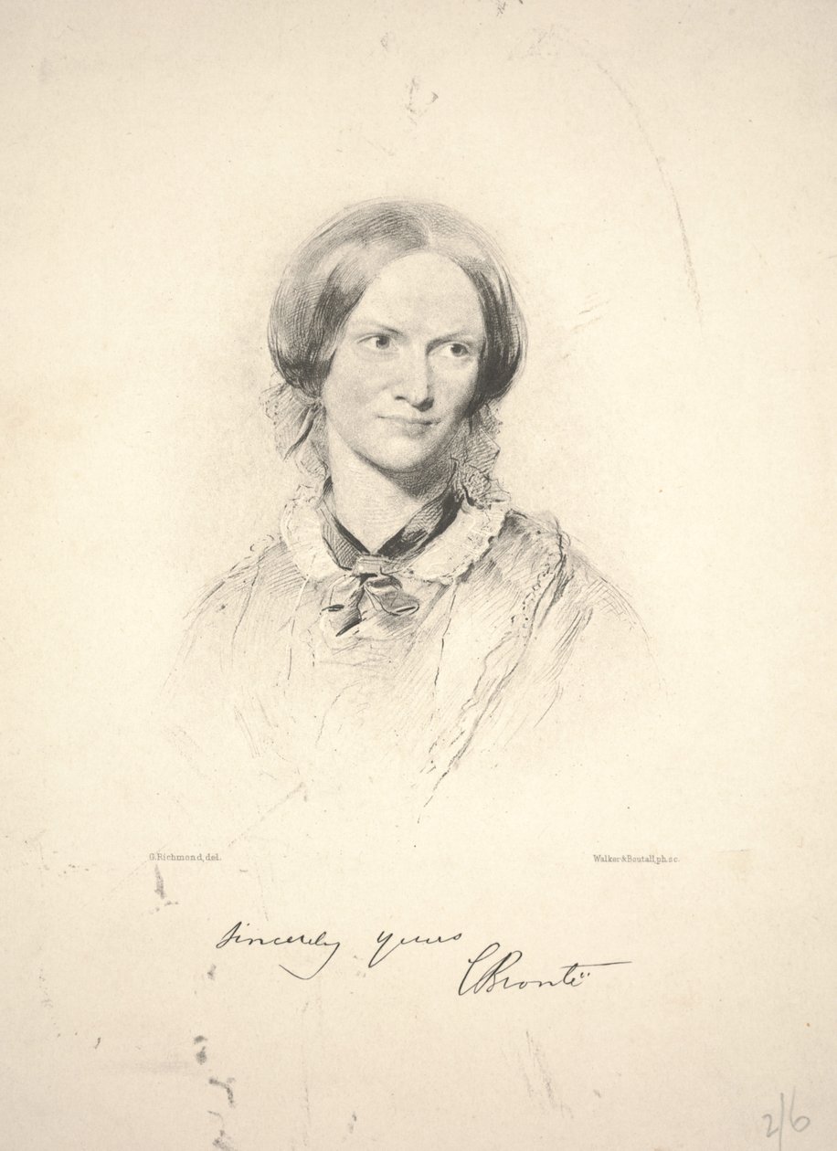 Charlotte Brontë by George Richmond