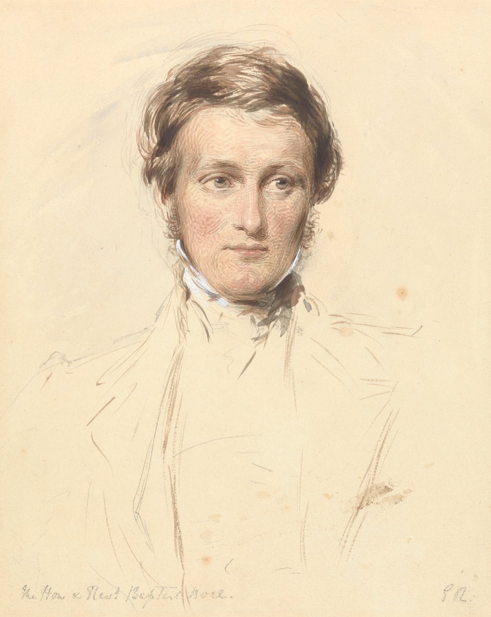 Hon. and Rev. Baptist Wriothesley Noel (1798-1873) by George Richmond