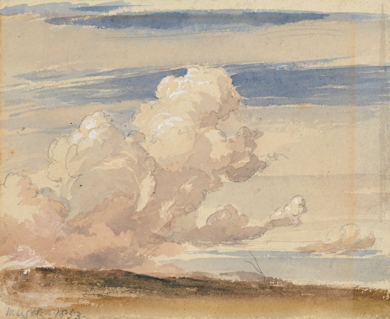 Margate, Great Cloud by George Richmond