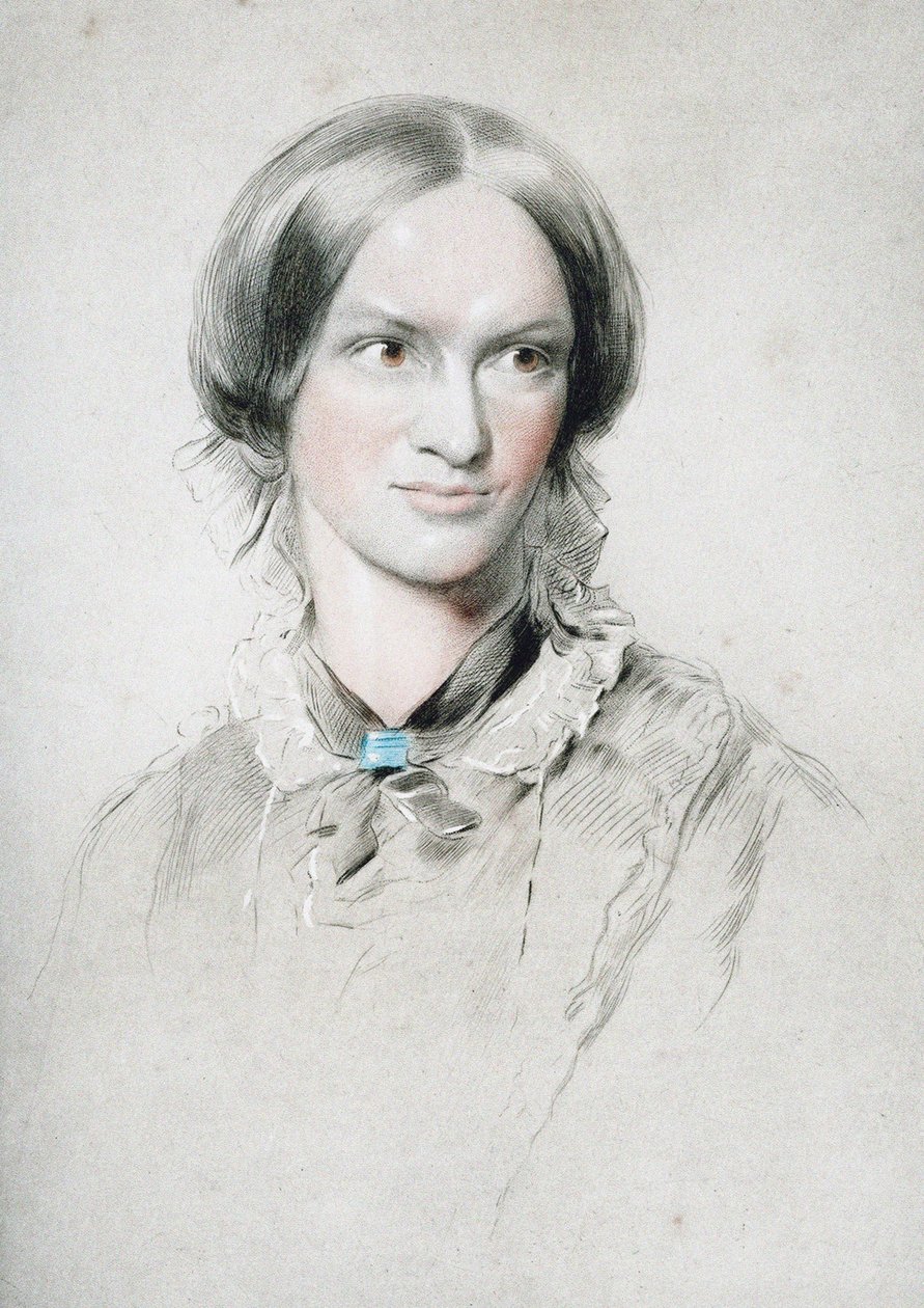 Portrait of the Writer Charlotte Brontë by George Richmond