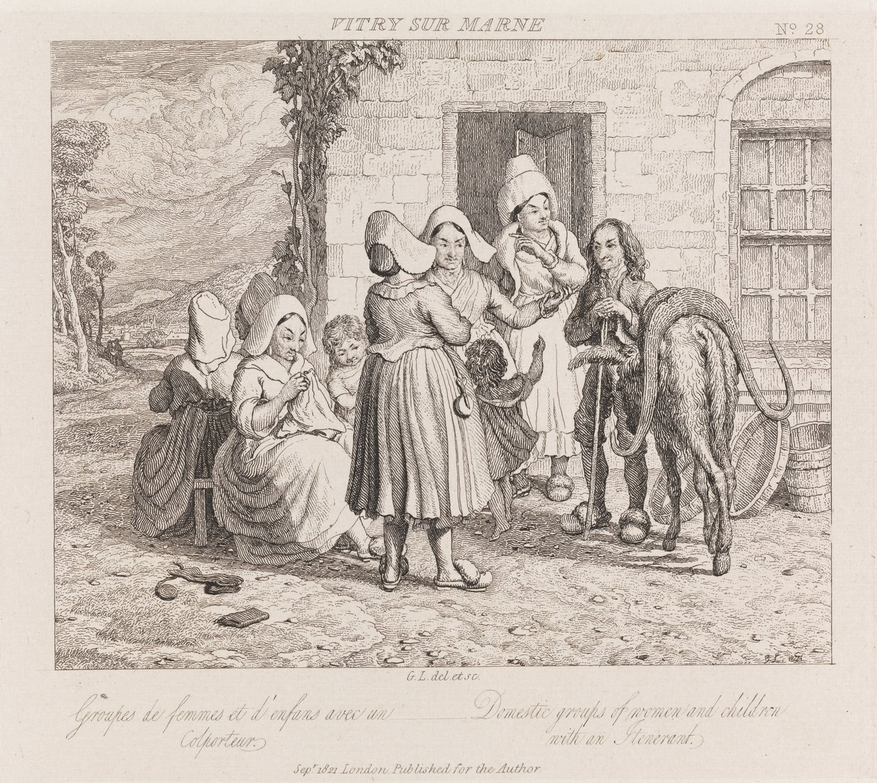 Itinerant, Vitry Sur Marne by George Robert Lewis