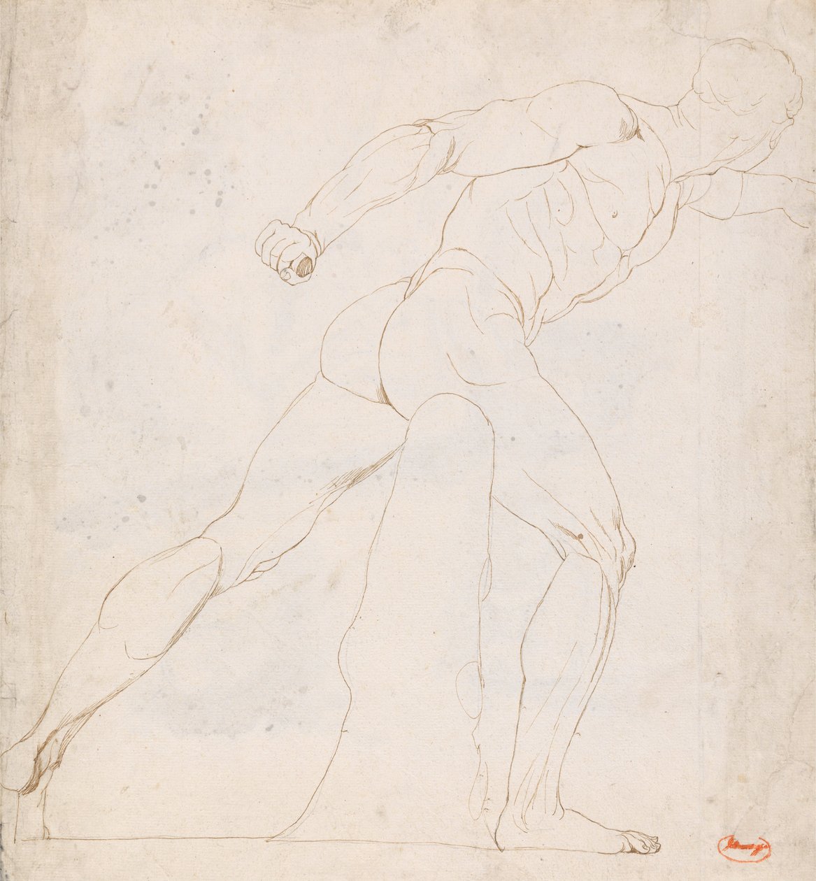 Borghese Gladiator by George Romney