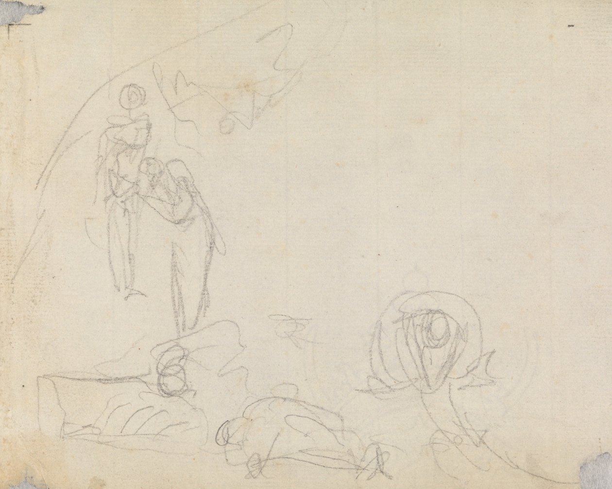 Figure Composition Study 16 by George Romney