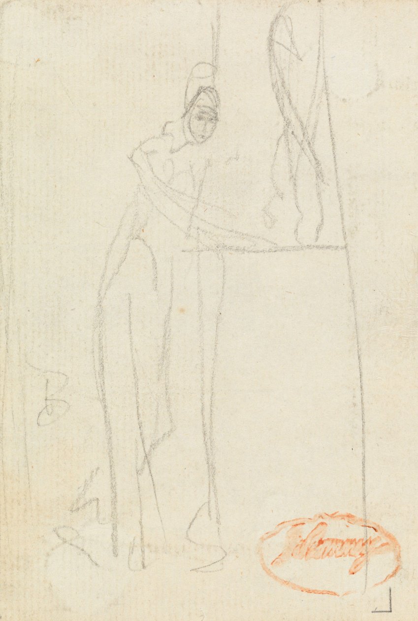 Figure Study 13 by George Romney