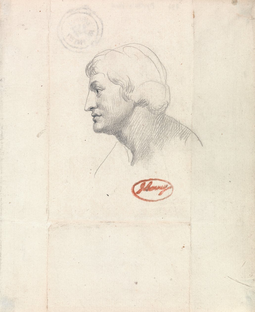 Head of Apollo by George Romney