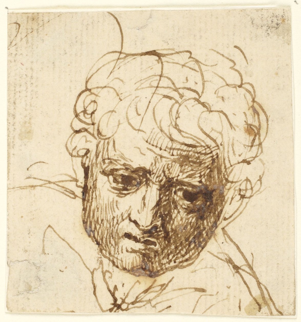 Head of a Boy by George Romney