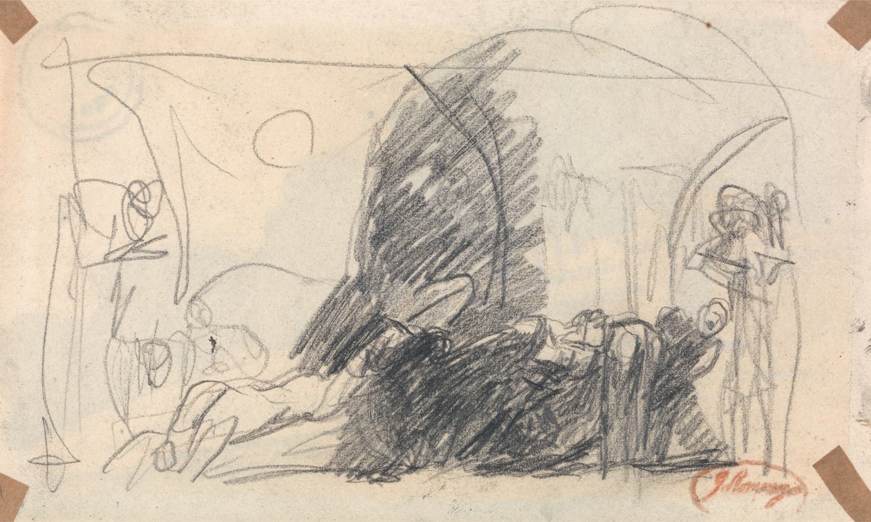 John Howard Visiting a Lazaretto by George Romney