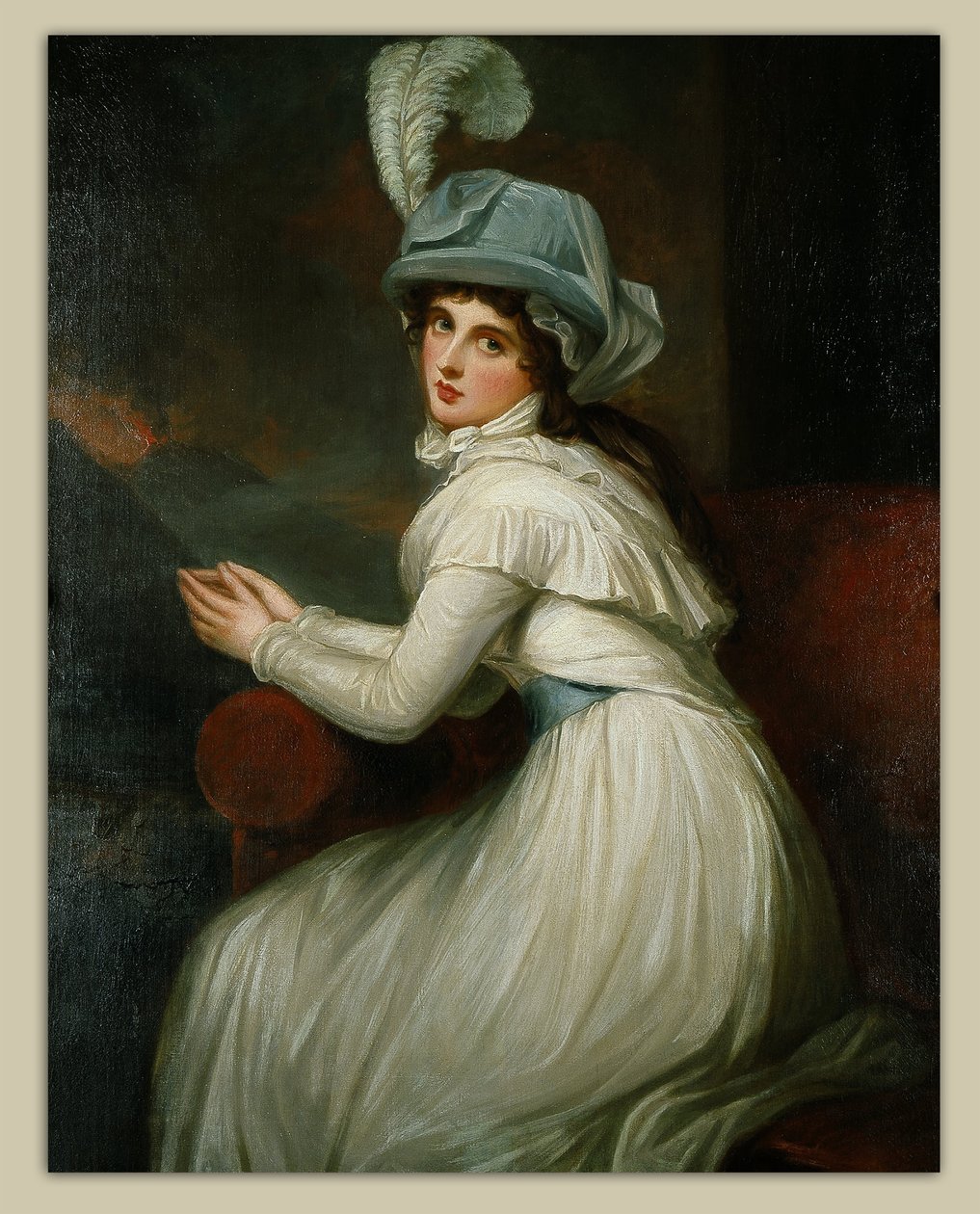 Lady Hamilton by George Romney
