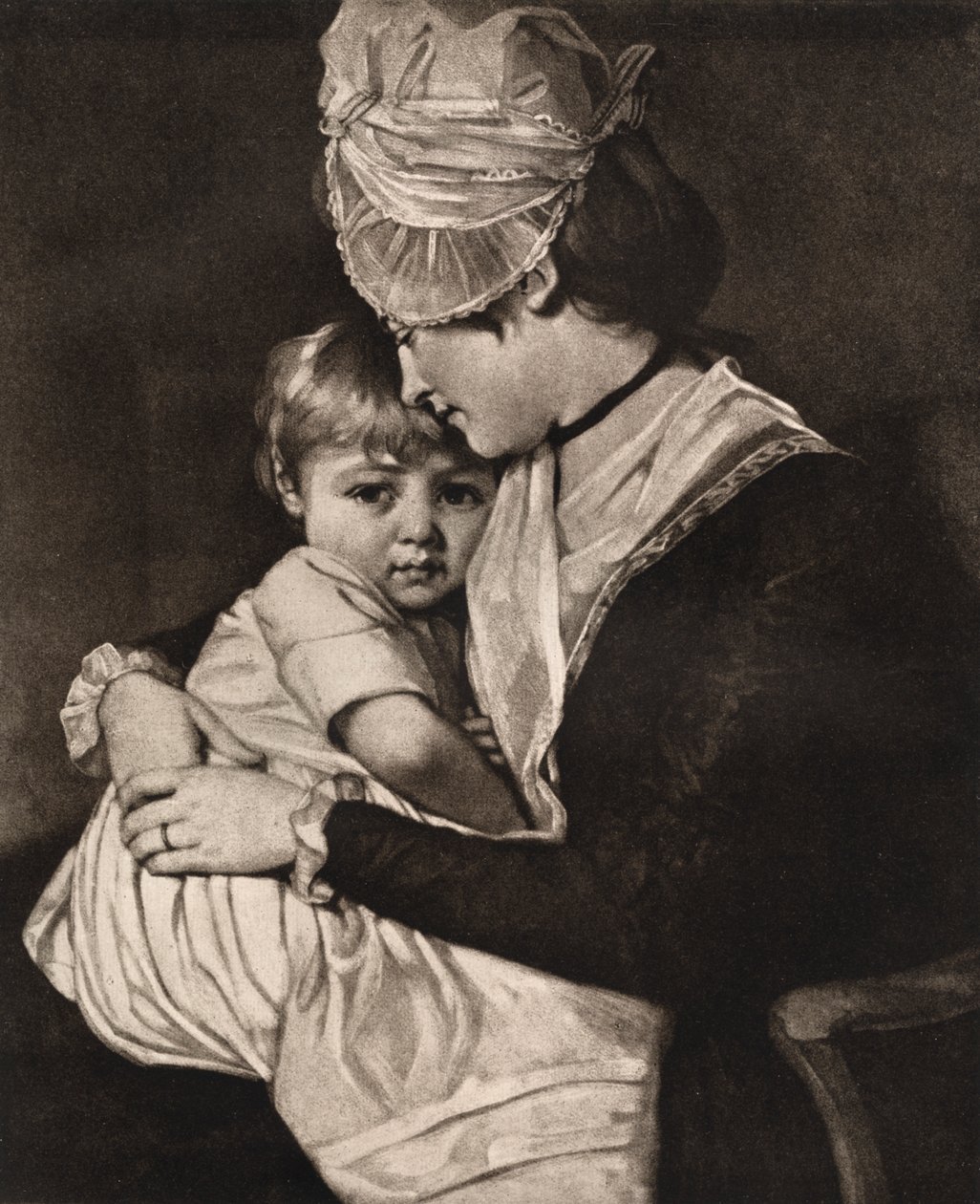 Mrs Carwardine and Child, c1775, 1912 by George Romney