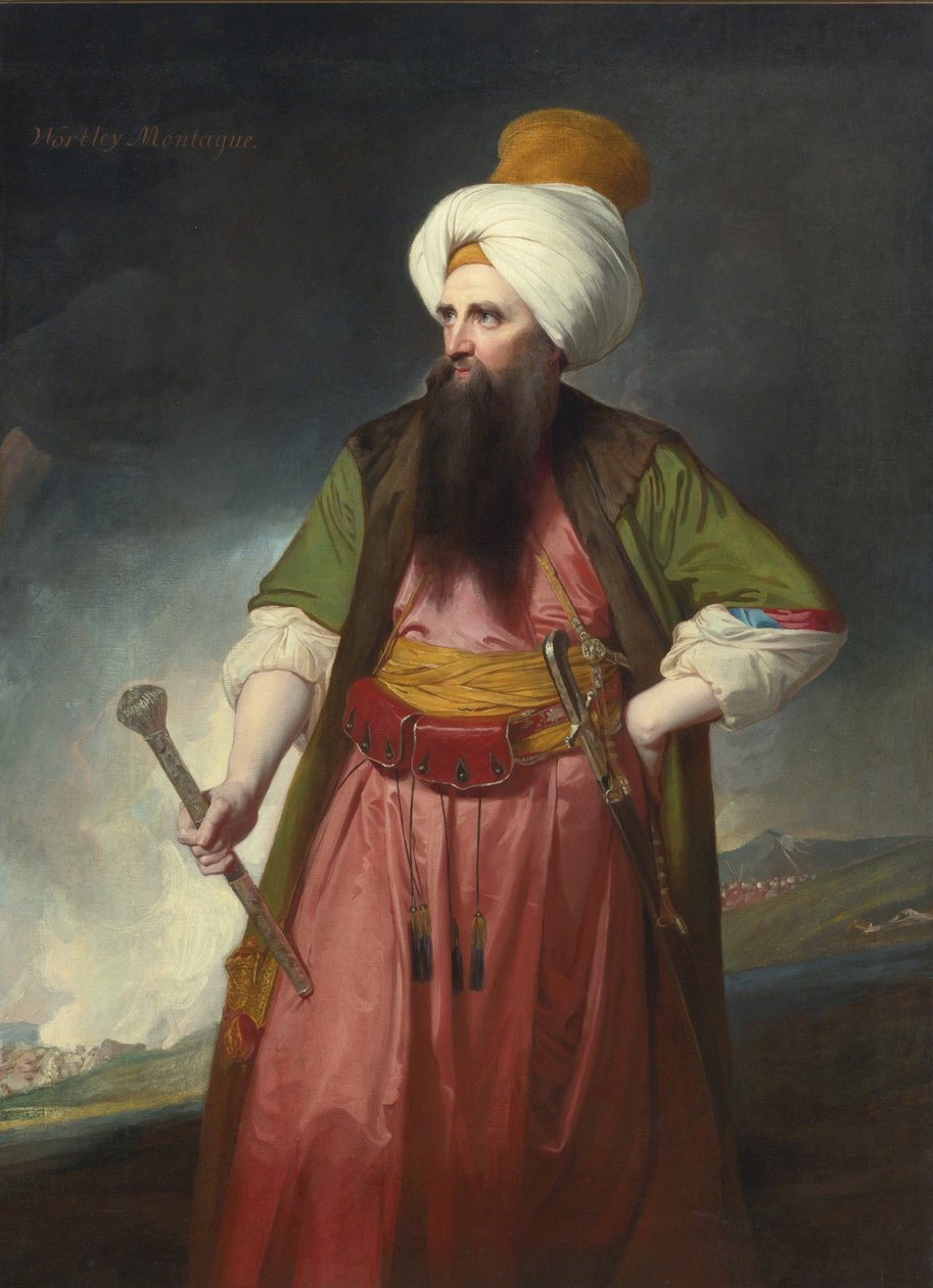 Portrait of Edward Wortley Montagu 1713-1776 by George Romney