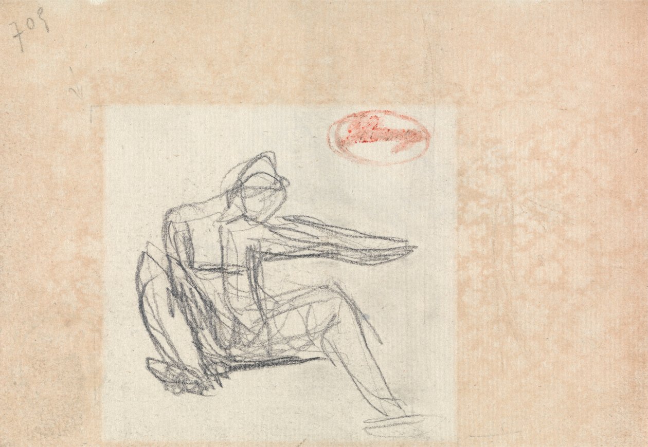 Seated Figure by George Romney