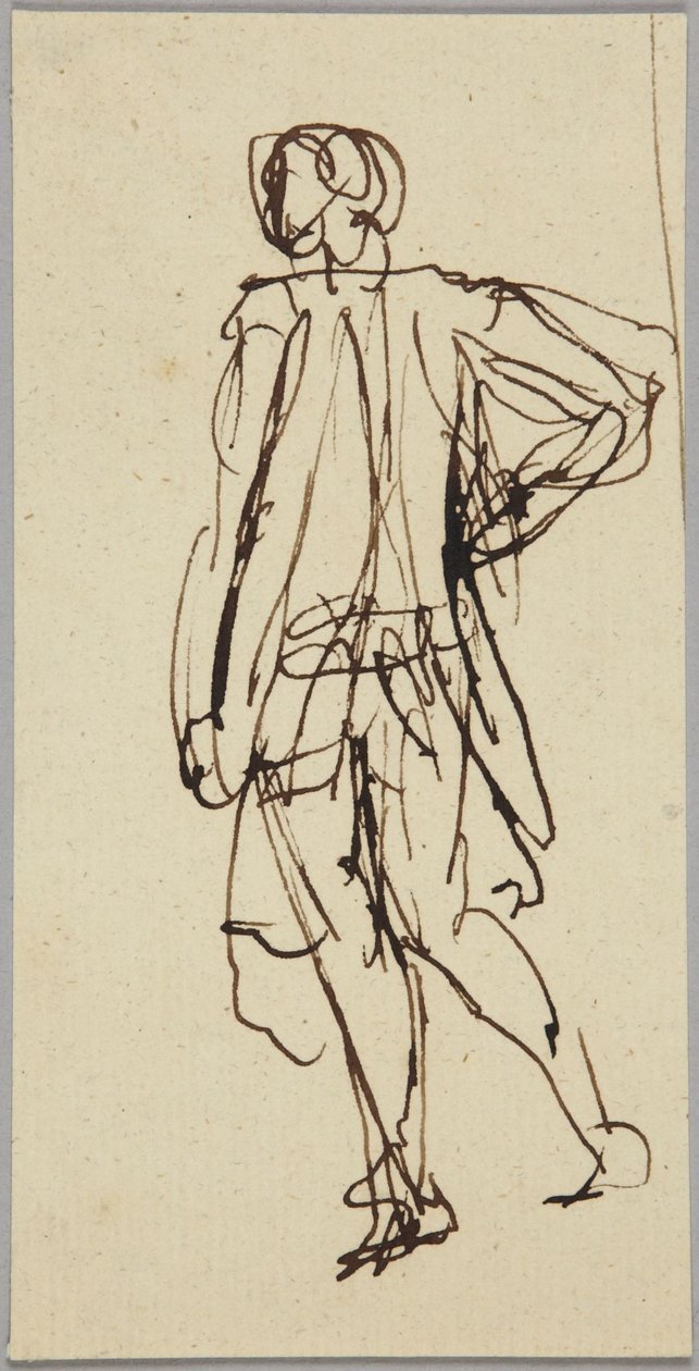 Standing Male Figure by George Romney