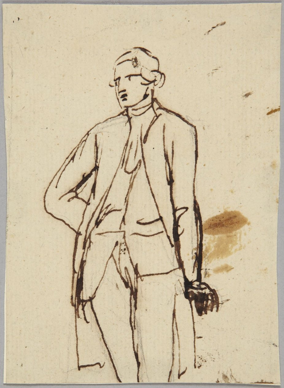 Standing Male Figure by George Romney