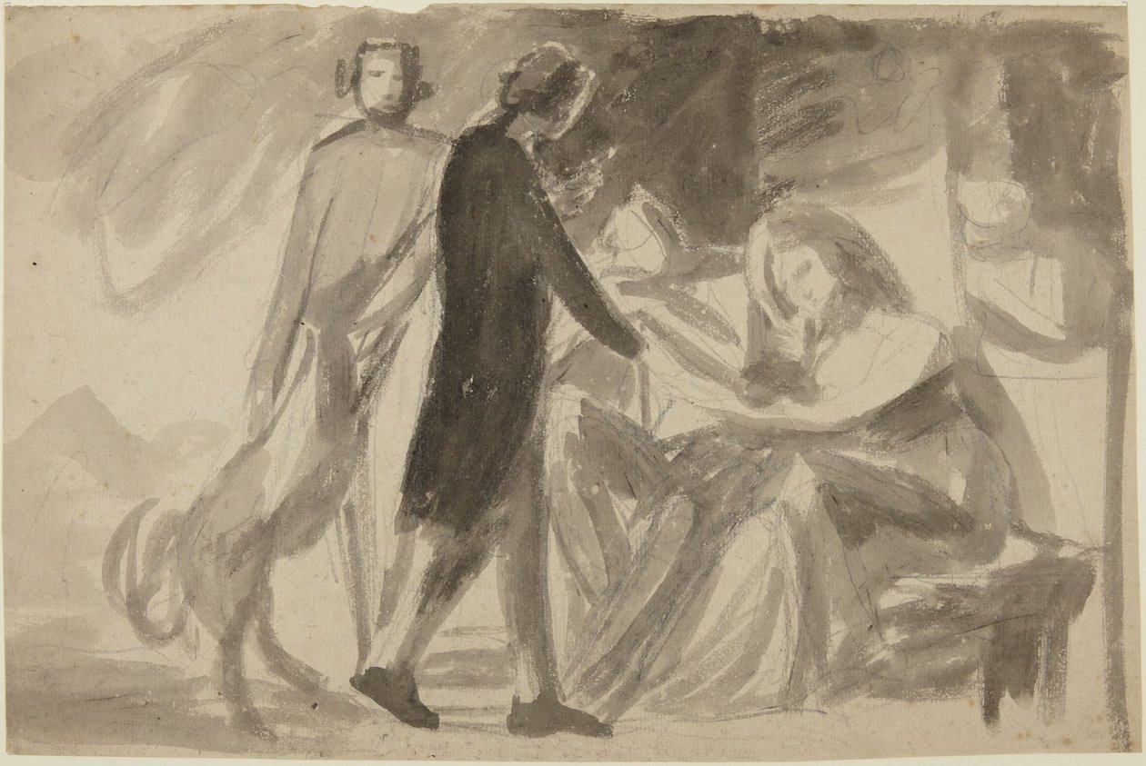 Study for a Group Portrait by George Romney