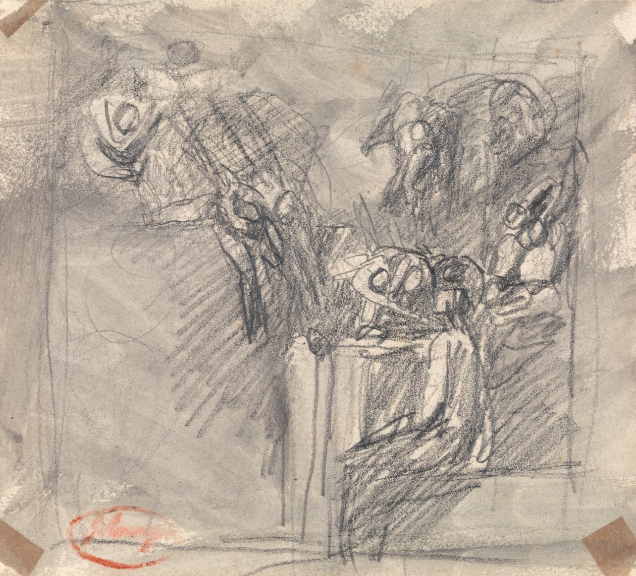 Temptation of Christ by George Romney