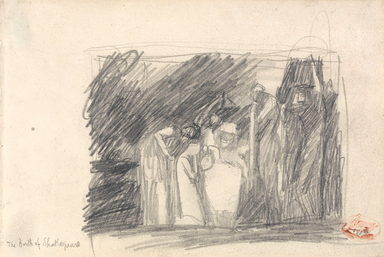 The Ages of Man: Birth of Man by George Romney