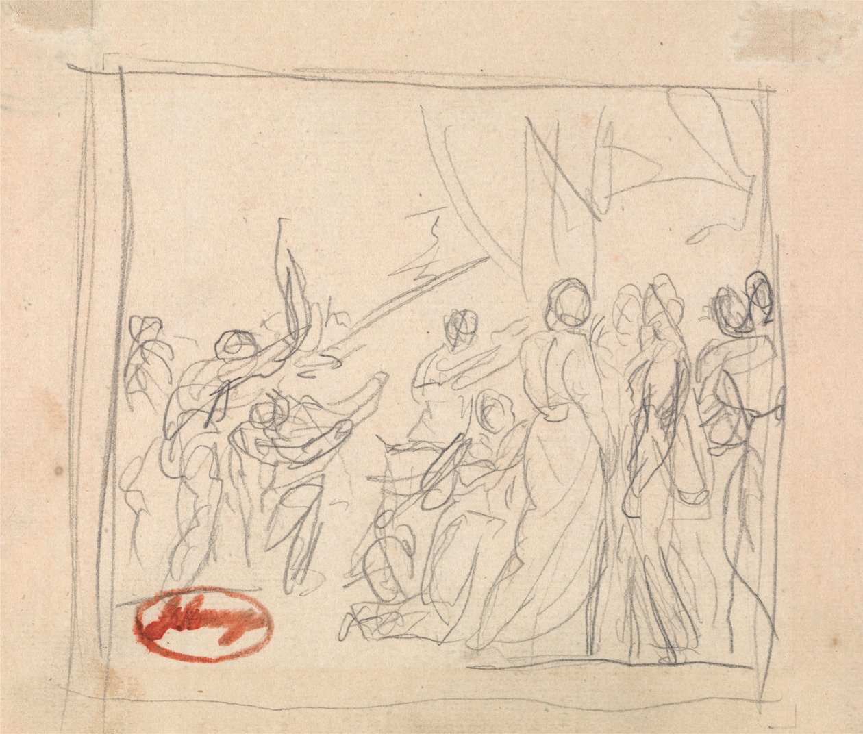 The Croquet Match Gone Awry by George Romney