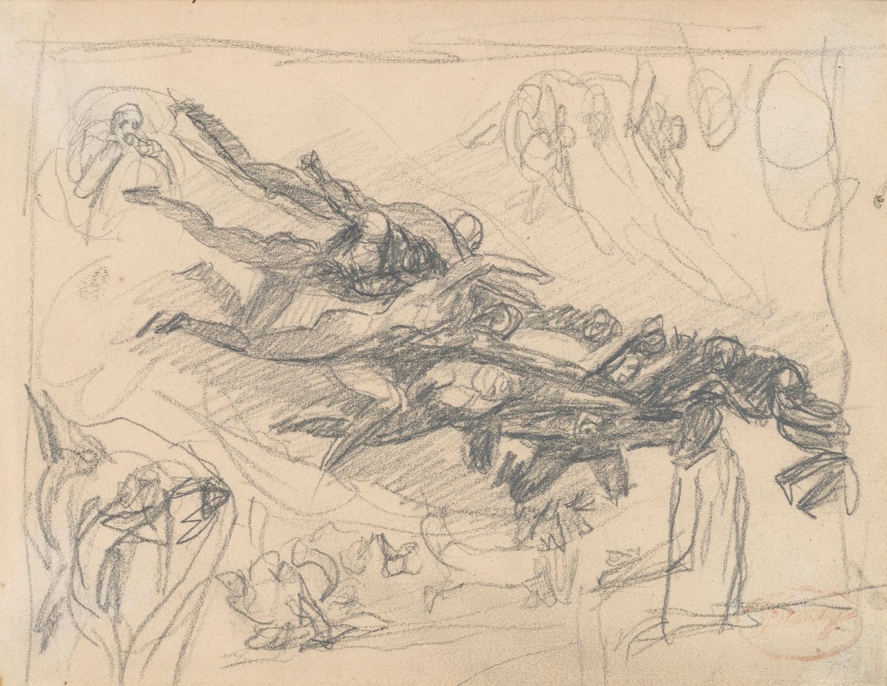 The Temptation of Christ by George Romney