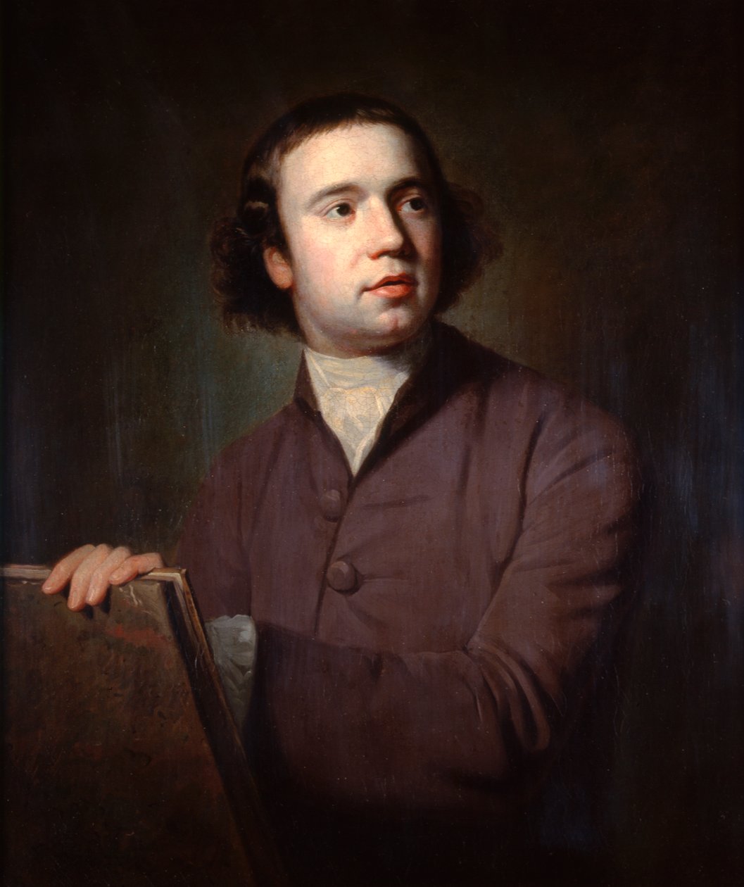 Thomas Barrow, a portrait painter, c1754-1802 by George Romney