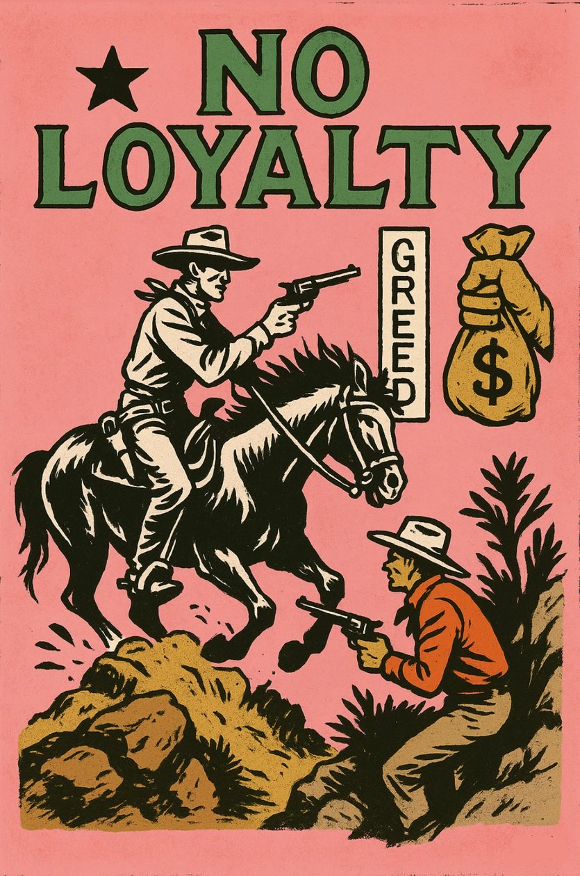 Price of Greed, 2025 by George Rosaly