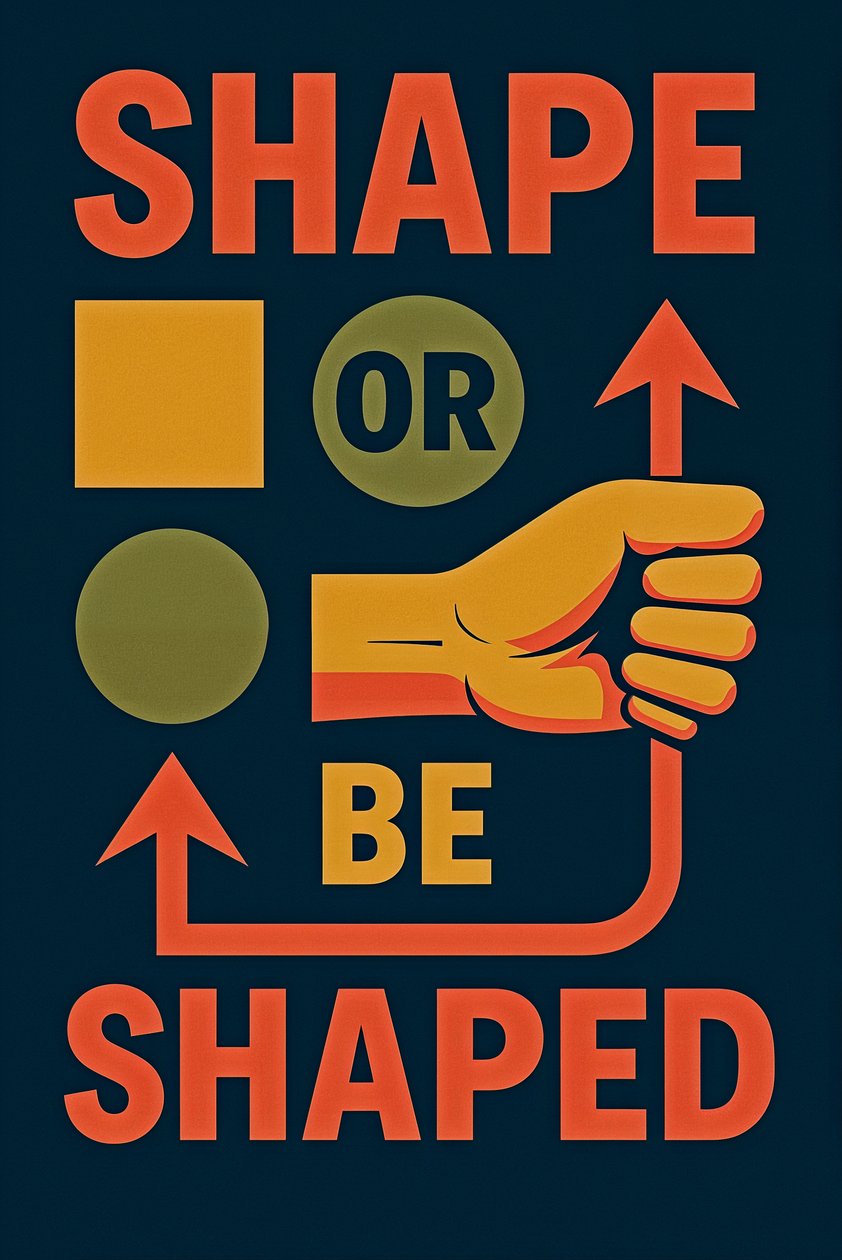 Shape or Be Shaped by George Rosaly