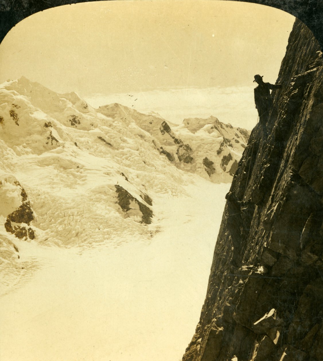 A Dangerous Ascent, Mount Malte Brun, New Zealand by George Rose