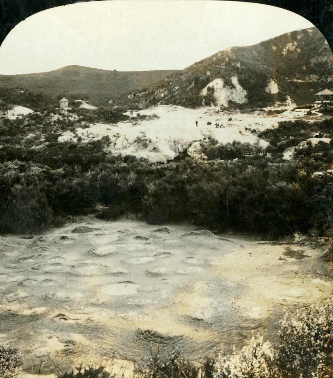 The Porridge Pot, Whaka, Rotorua, New Zealand by George Rose