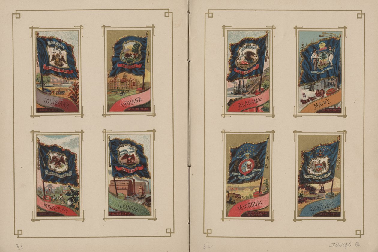 Flags of All Nations and the United States of America by George S. and Sons Harris