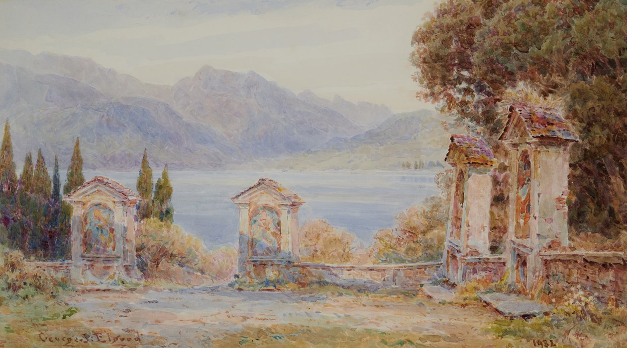 Lake Orta, Stations of the Cross, 20th Century by George Samuel Elgood