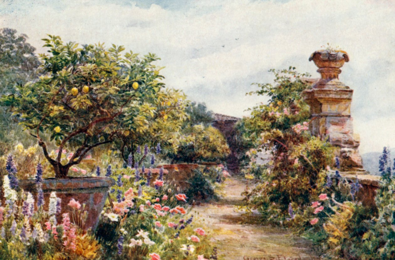 Our Tuscan Garden by George Samuel Elgood