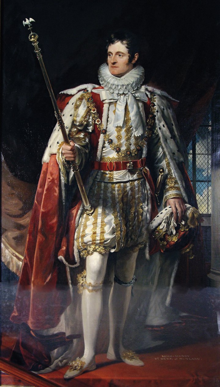 John Henry, 5th Duke of Rutland, 1820 by George Sanders