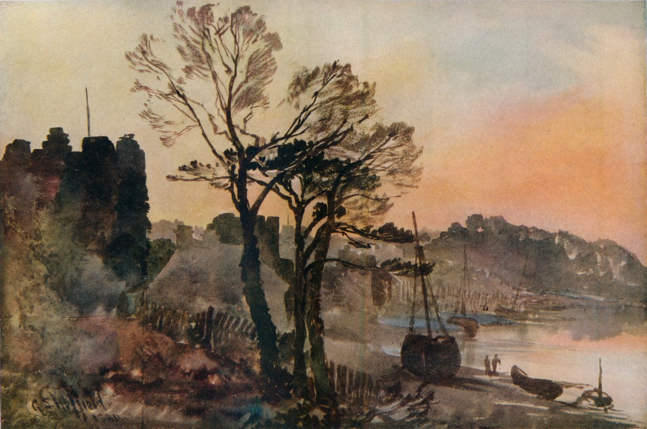 Conway Bay, 1880 by George Sheffield