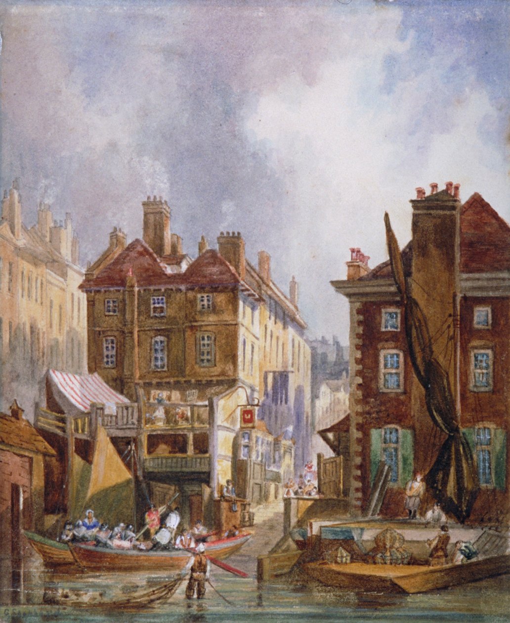 Hungerford Market, Westminster, London by George Shepheard
