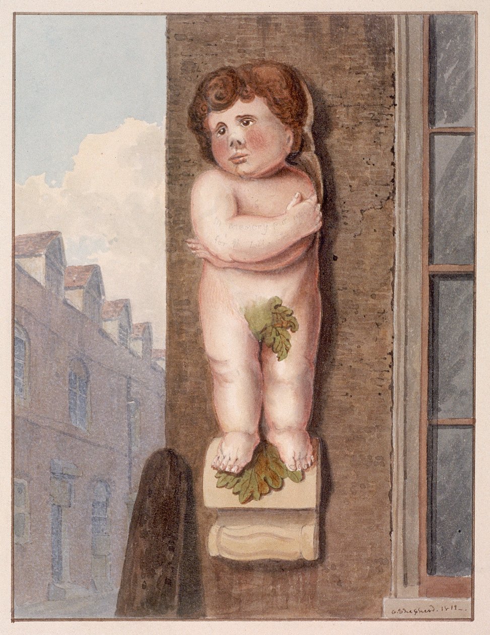Pye Corner, London by George Shepheard