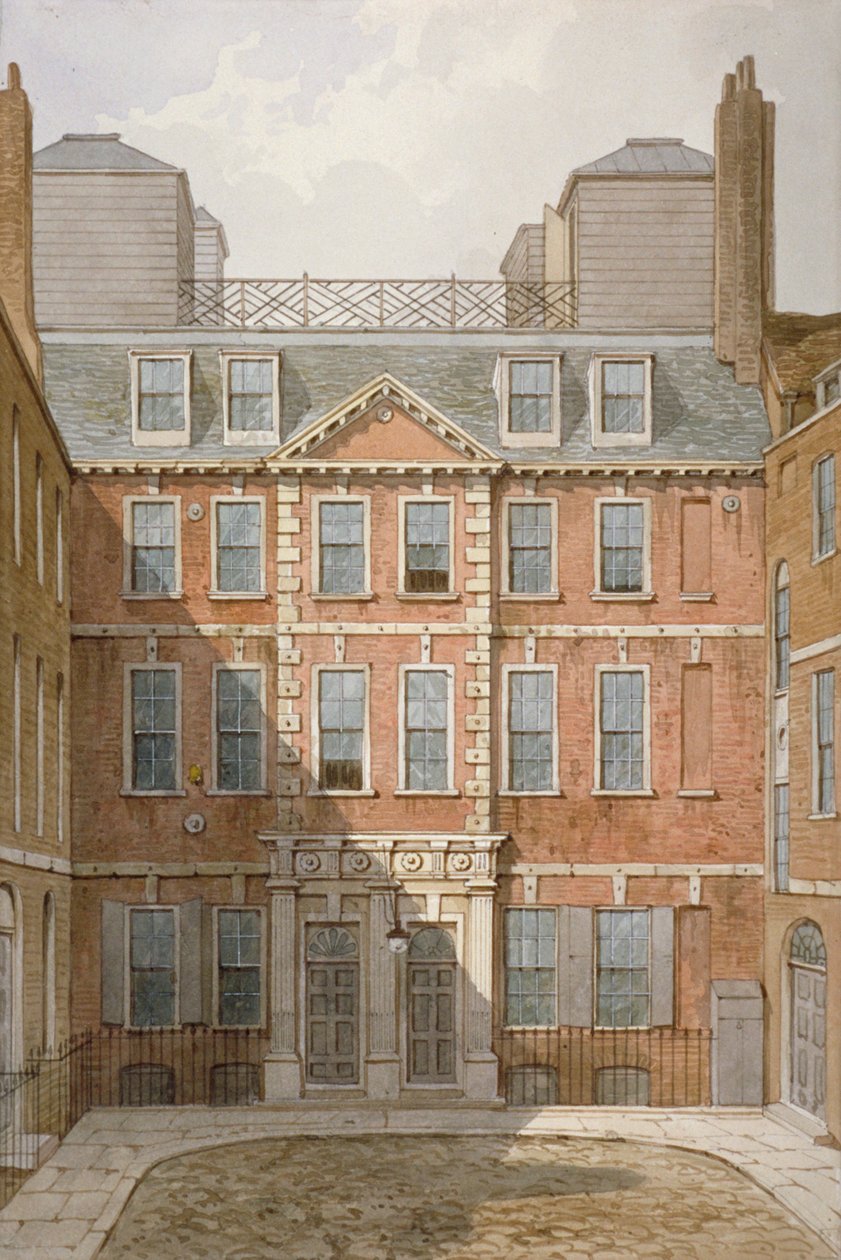 Beaufort Buildings, Strand, Westminster, London, c1810 by George Shepherd