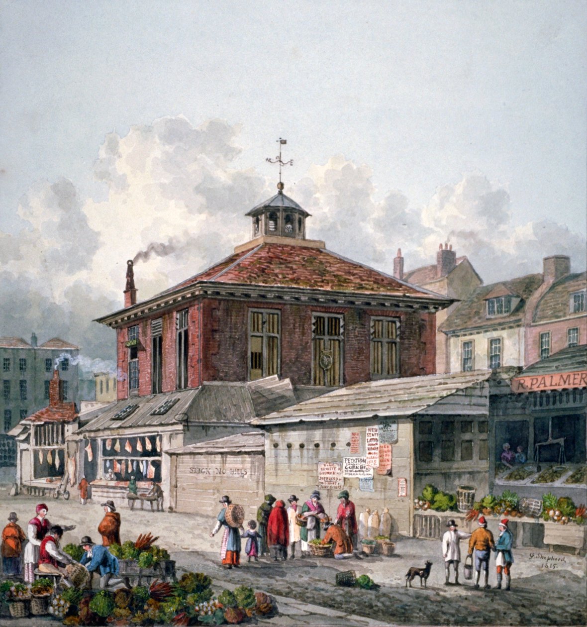 Clare Market, Westminster, London by George Shepherd