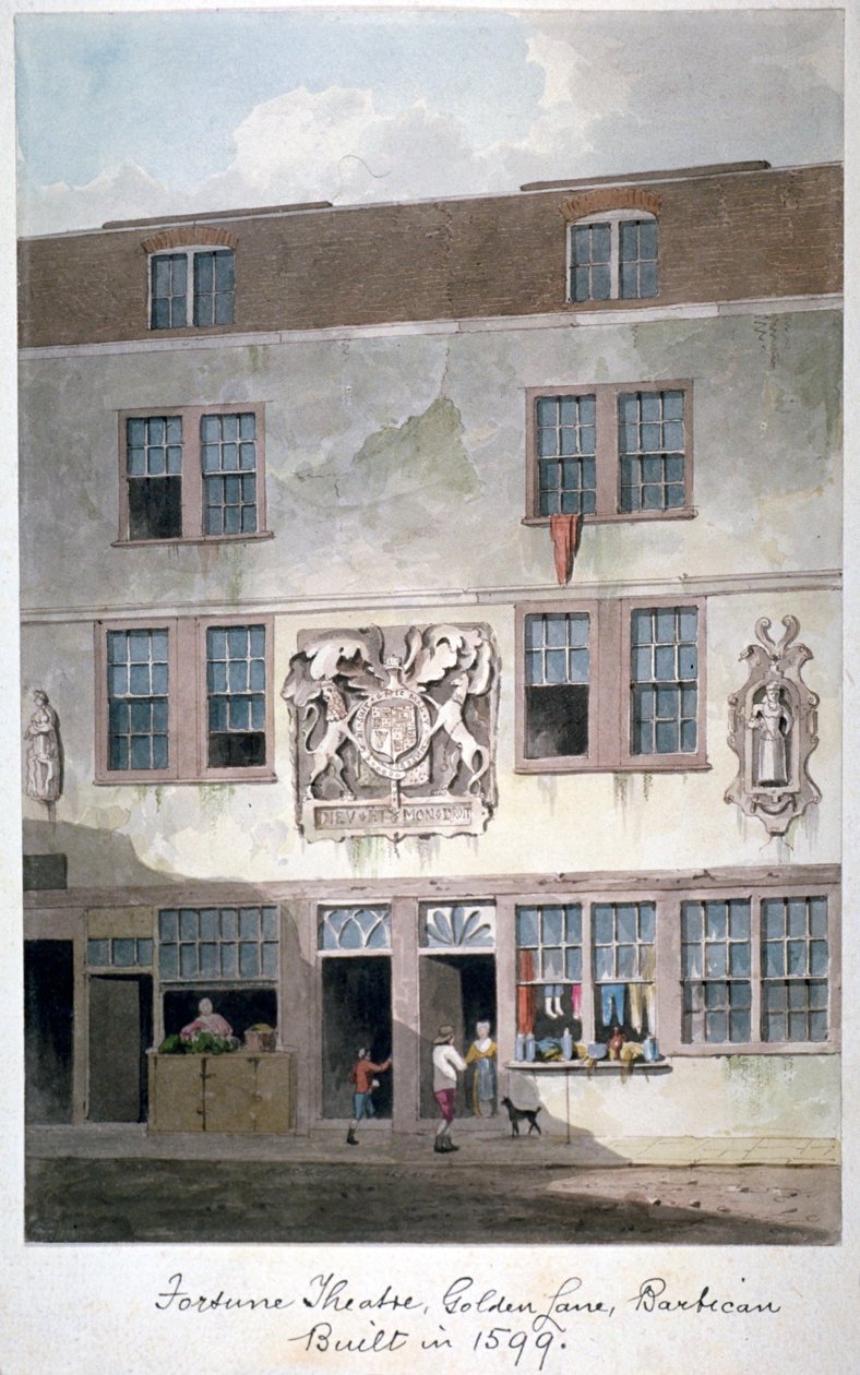Fortune Theatre, Golden Lane, London by George Shepherd