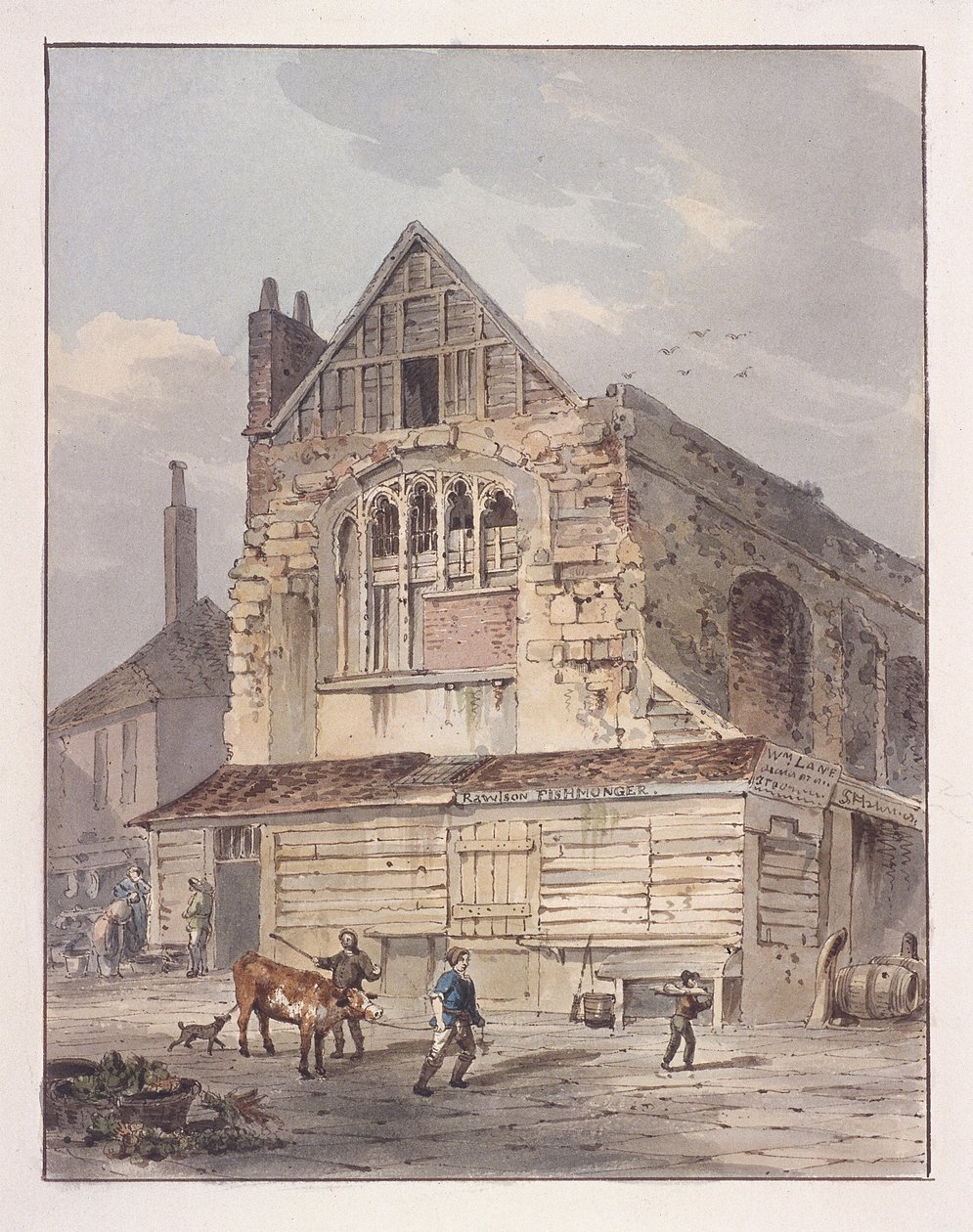 Leadenhall Chapel, London by George Shepherd