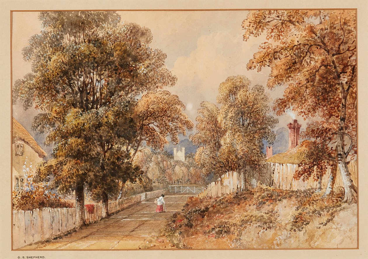 East Stratton by George Sidney Shepherd