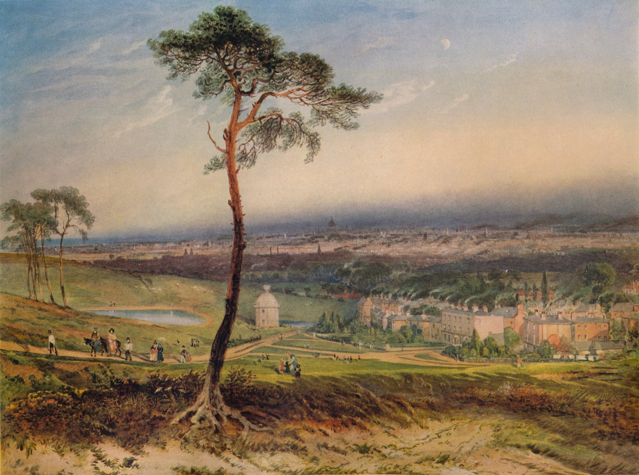 London, from Hampstead by George Sidney Shepherd