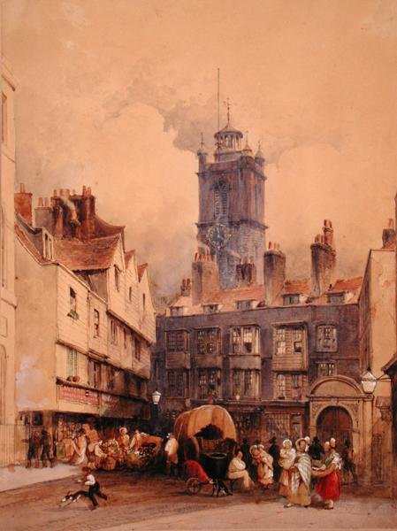 St. Giles, Cripplegate by George Sidney Shepherd