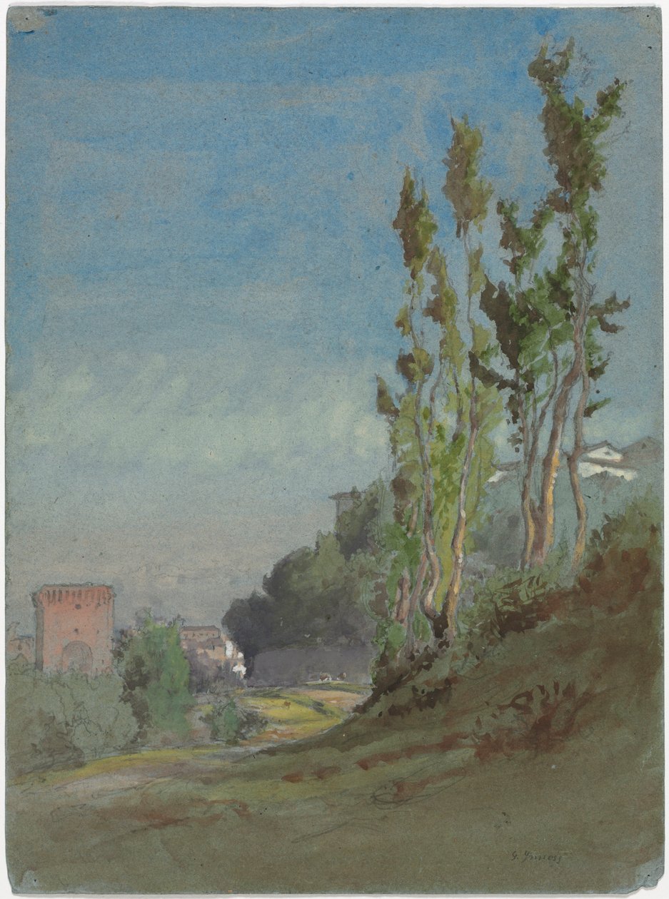 Albano, Italy, c.1872 by George Snr. Inness