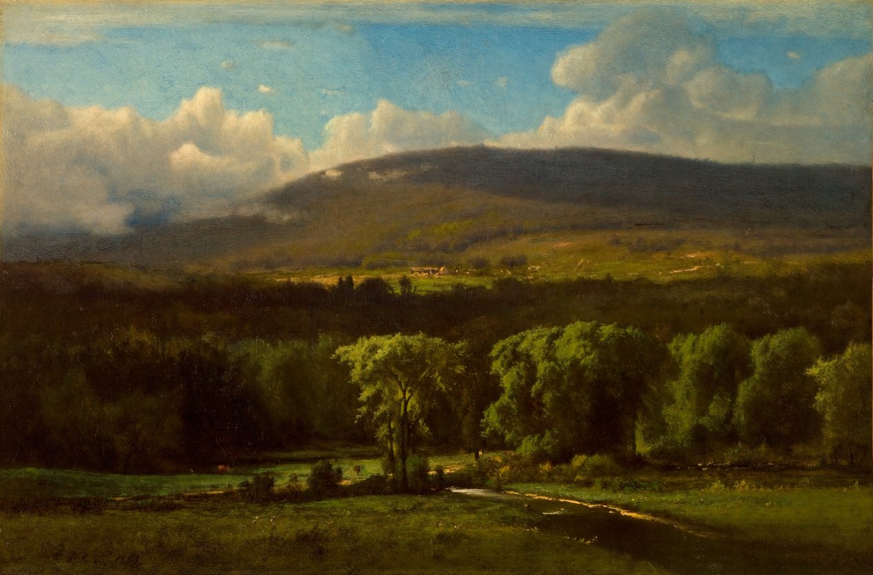 Medway, Massachusetts by George Snr. Inness
