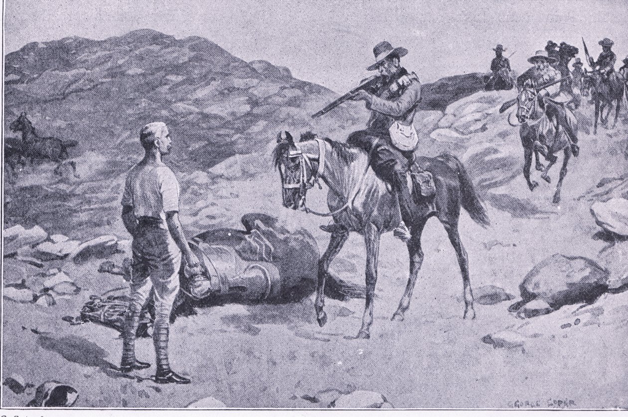 A gallant deed on the march to Hoopstad, After Pretoria: The Guerilla War by George Soper