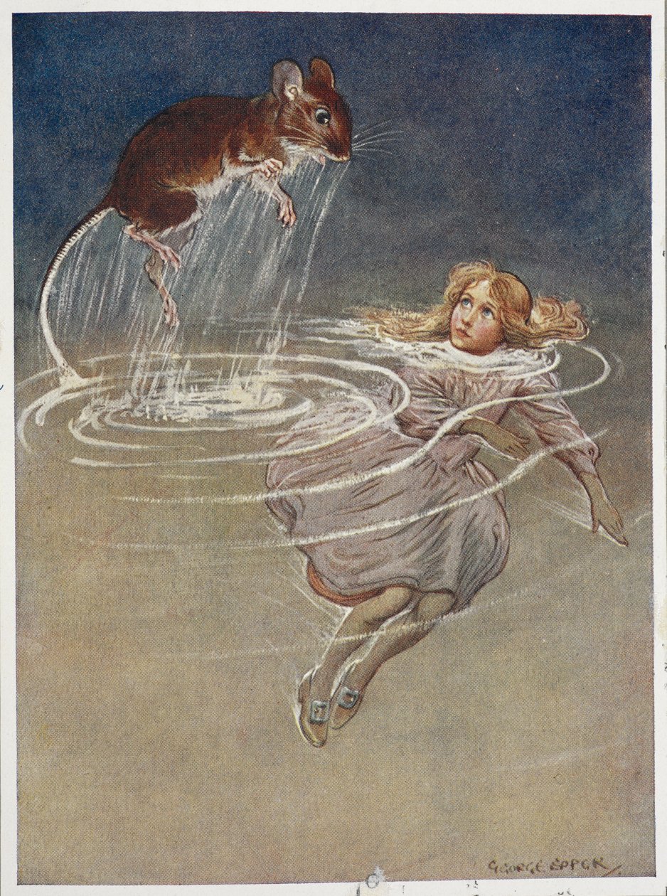 Alice in the Pool of Tears by George Soper