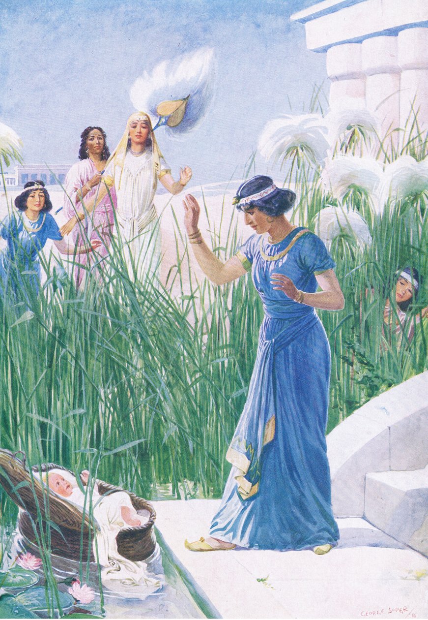 The Babe Among the Bulrushes by George Soper