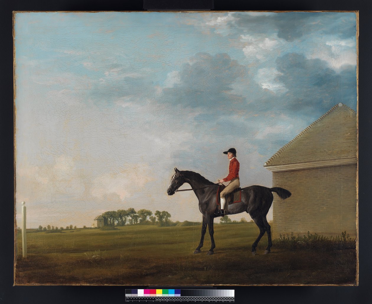 Gimcrack with John Pratt up on Newmarket Heath, 1765 by George Stubbs