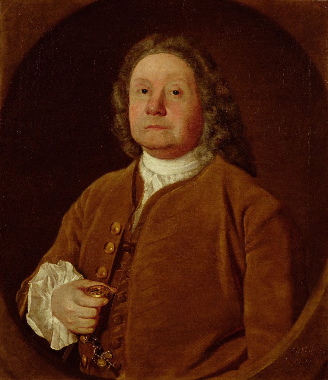 Portrait of George Fothergill of York by George Stubbs