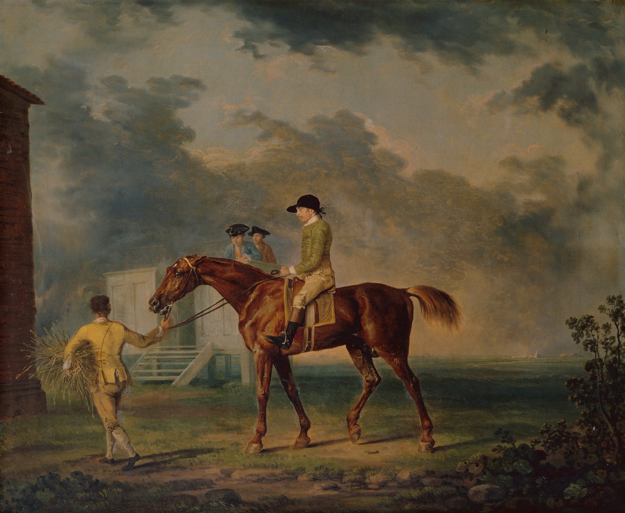Sir Salomon, A Bay Racehorse with J.Singleton, Newmarket by George Stubbs